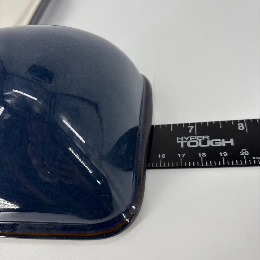 Denby Boston Imperial Blue Butter Dish